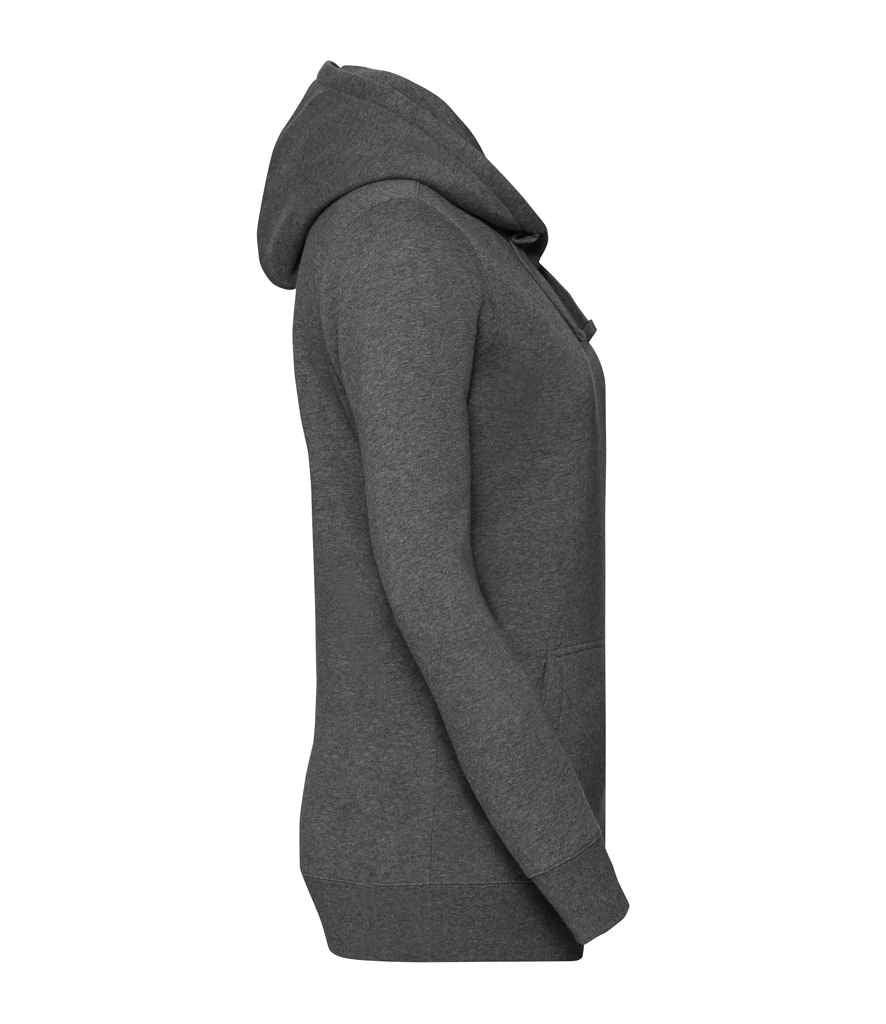 Russell Ladies Authentic Melange Hoodie in by Russell — Custom branded clothing by Print Press, featuring premium embroidery produced in our specialist print lab in the UK.