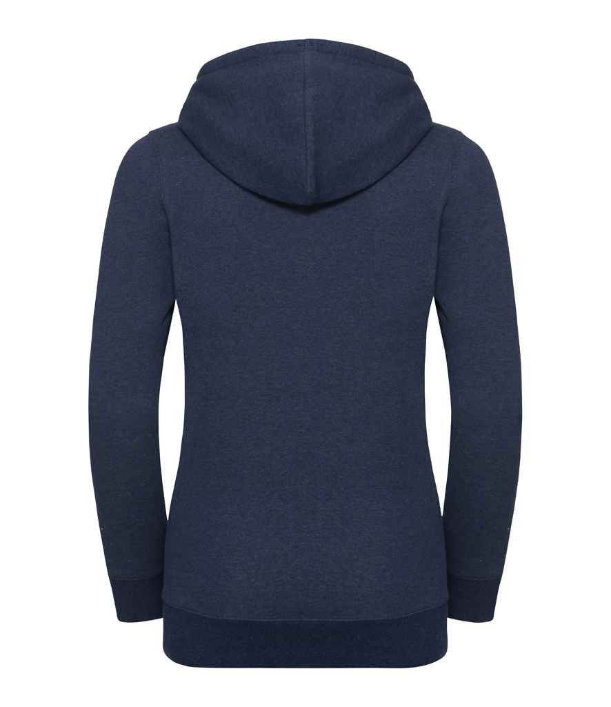 Russell Ladies Authentic Melange Hoodie in by Russell — Custom branded clothing by Print Press, featuring premium embroidery produced in our specialist print lab in the UK.