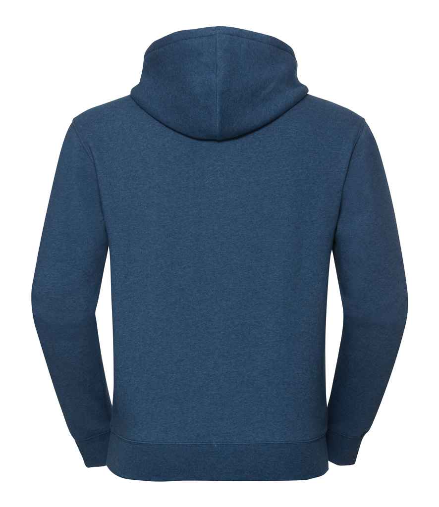 Russell Authentic Melange Hoodie in by Russell — Custom branded clothing by Print Press, featuring premium embroidery produced in our specialist print lab in the UK.