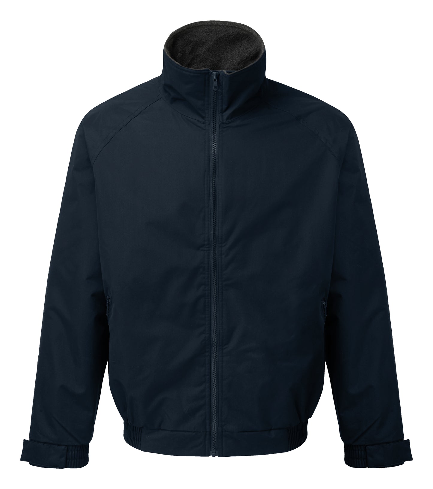 Fort Harris Jacket in NAVY BLUE by FORT — Custom branded clothing by Print Press, featuring premium embroidery produced in our specialist print lab in the UK.