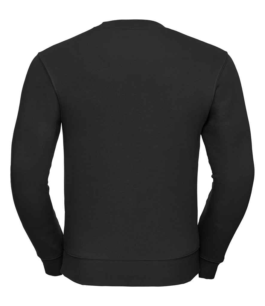 Russell Authentic Sweatshirt in by Russell — Custom branded clothing by Print Press, featuring premium embroidery produced in our specialist print lab in the UK.