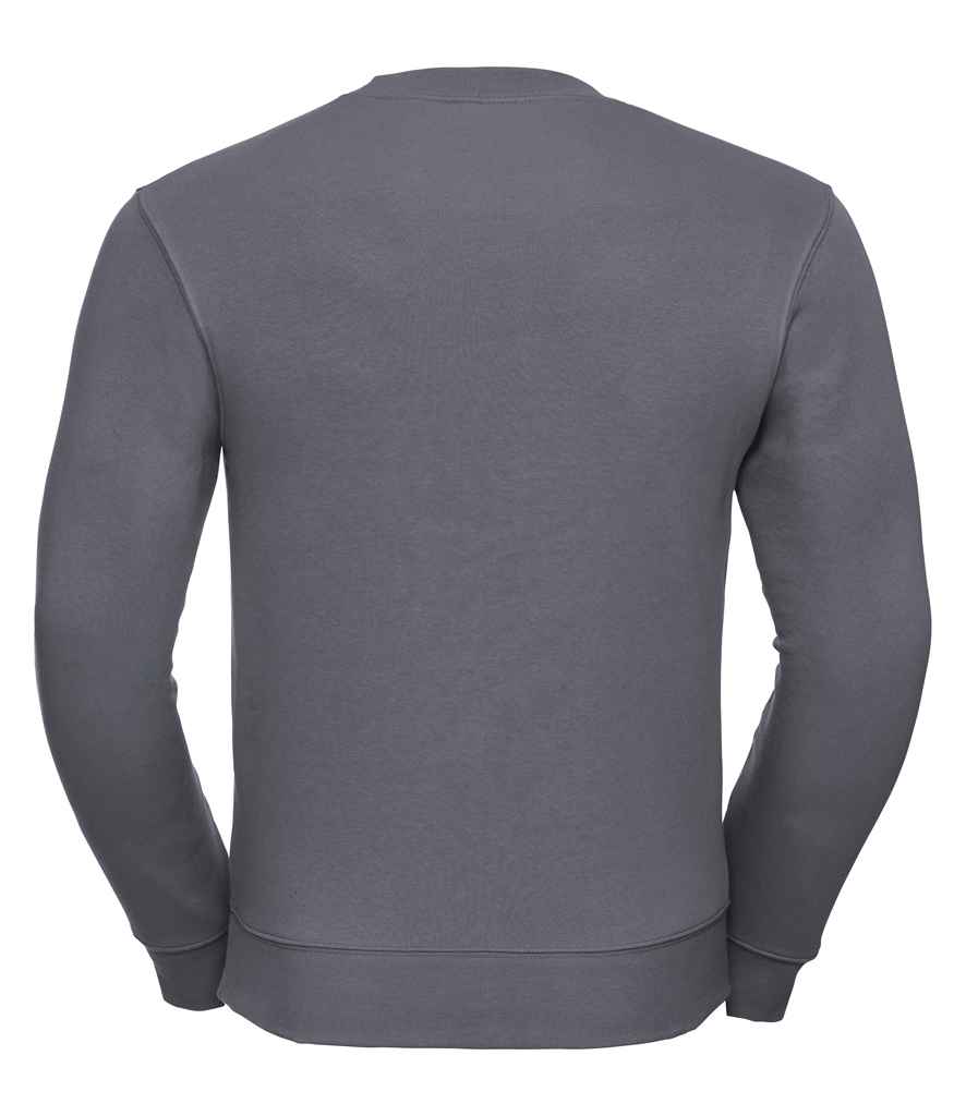 Russell Authentic Sweatshirt in by Russell — Custom branded clothing by Print Press, featuring premium embroidery produced in our specialist print lab in the UK.