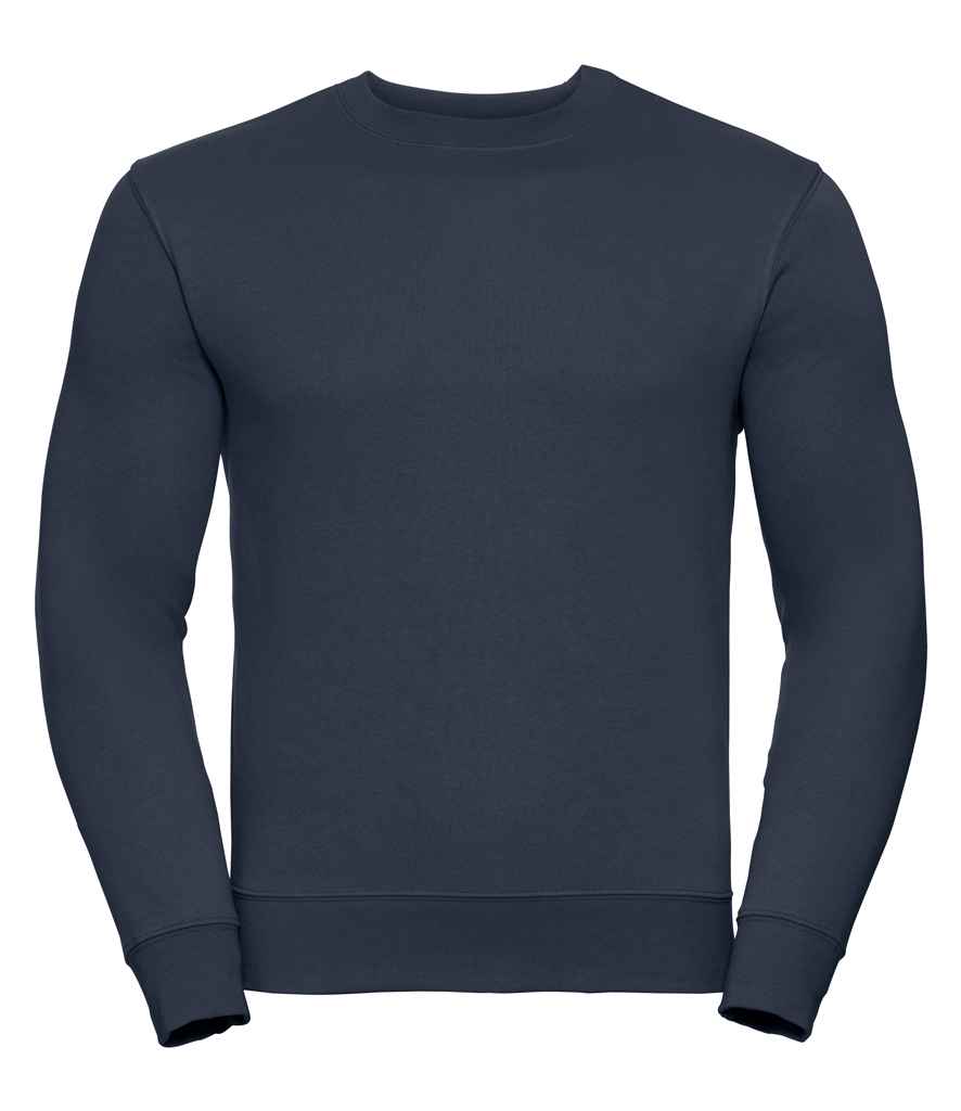 Russell Authentic Sweatshirt in by Russell — Custom branded clothing by Print Press, featuring premium embroidery produced in our specialist print lab in the UK.