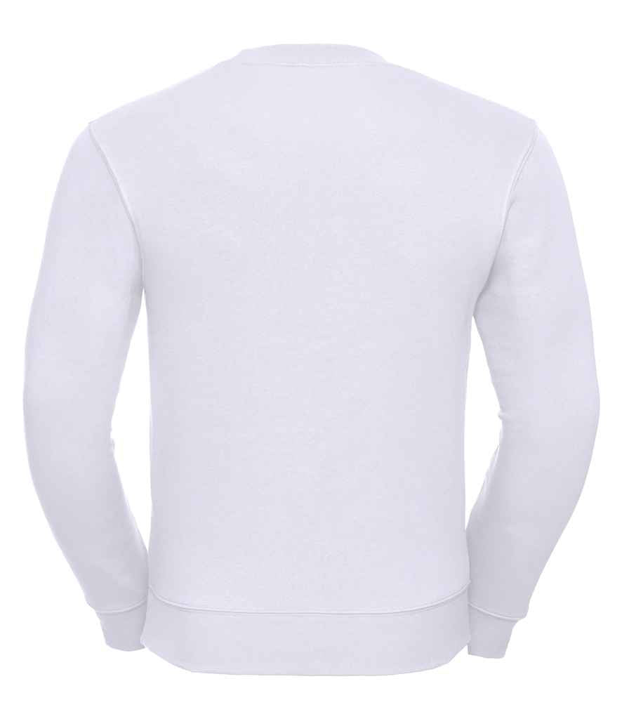 Russell Authentic Sweatshirt in by Russell — Custom branded clothing by Print Press, featuring premium embroidery produced in our specialist print lab in the UK.