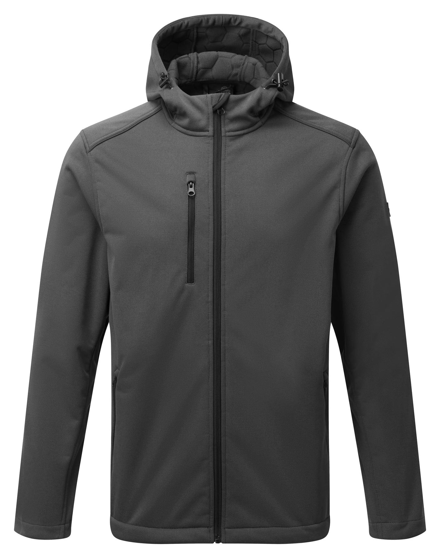 Tuffstuff Hale Jacket in GREY by TUFFSTUFF — Custom branded clothing by Print Press, featuring premium embroidery produced in our specialist print lab in the UK.