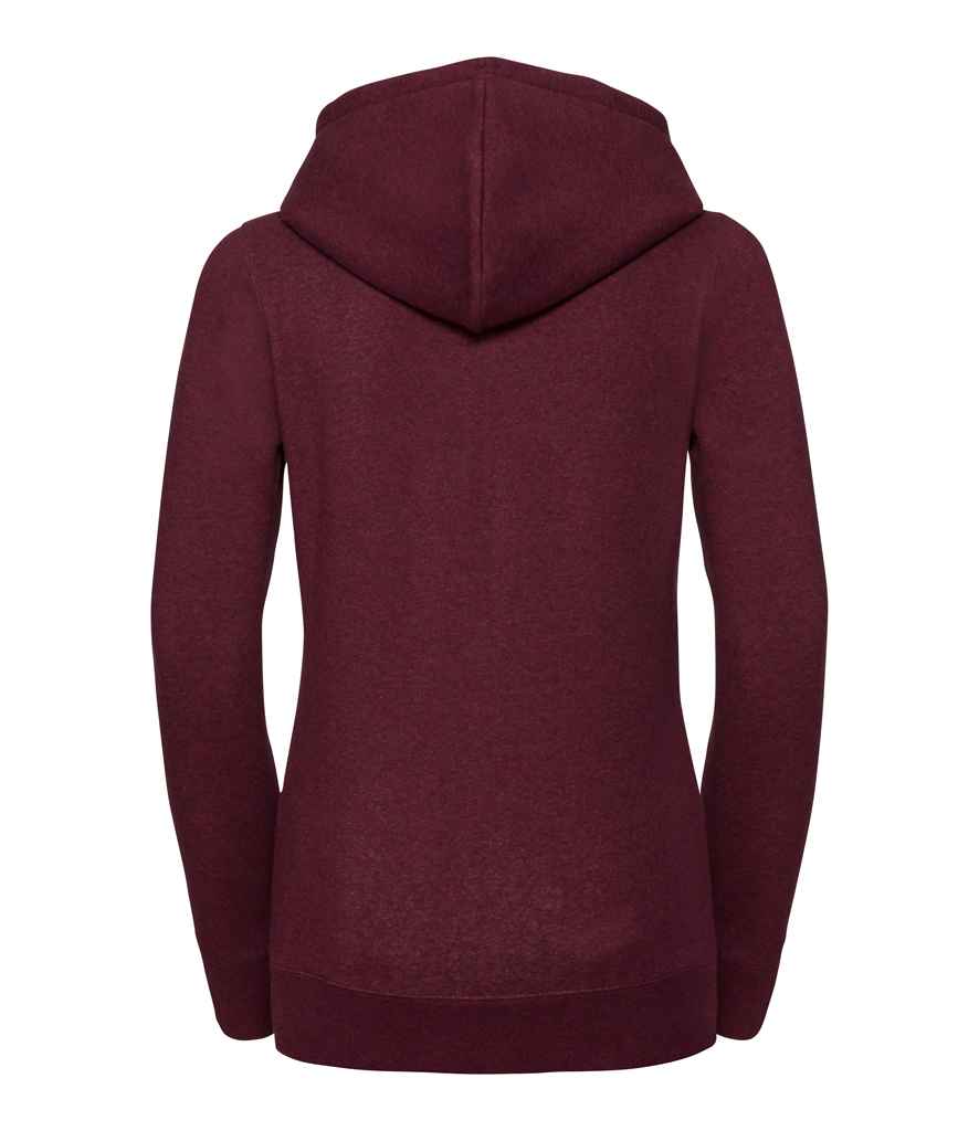 Russell Ladies Authentic Melange Zip Hoodie in by Russell — Custom branded clothing by Print Press, featuring premium embroidery produced in our specialist print lab in the UK.