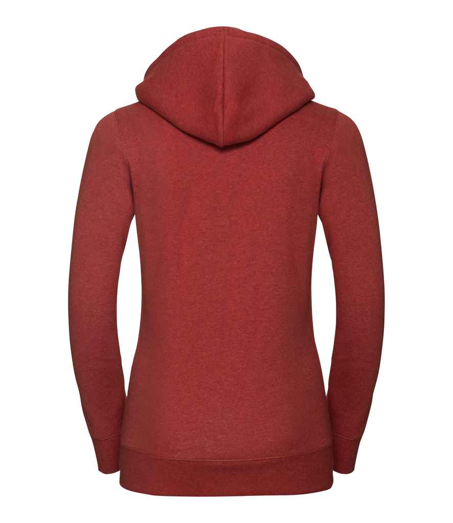 Russell Ladies Authentic Melange Zip Hoodie in by Russell — Custom branded clothing by Print Press, featuring premium embroidery produced in our specialist print lab in the UK.