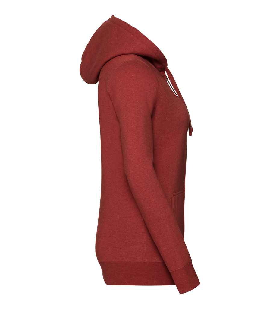 Russell Ladies Authentic Melange Zip Hoodie in by Russell — Custom branded clothing by Print Press, featuring premium embroidery produced in our specialist print lab in the UK.