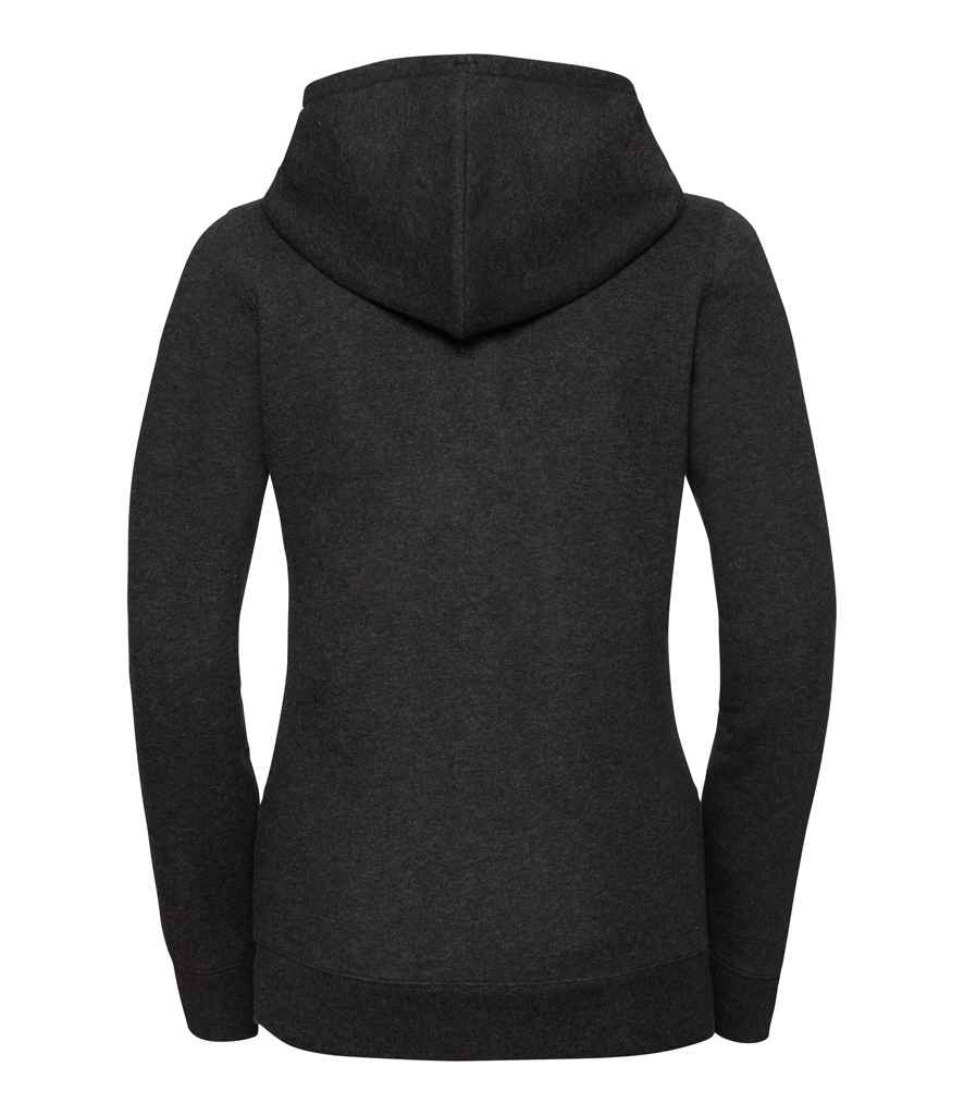Russell Ladies Authentic Melange Zip Hoodie in by Russell — Custom branded clothing by Print Press, featuring premium embroidery produced in our specialist print lab in the UK.