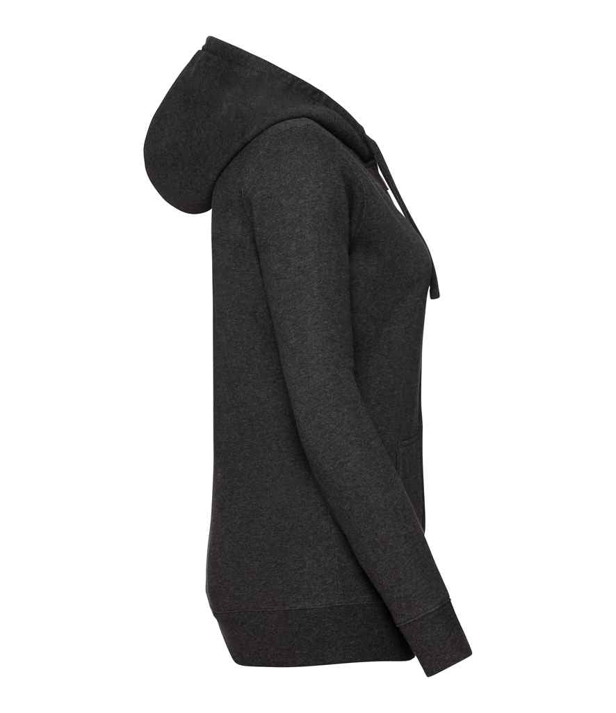 Russell Ladies Authentic Melange Zip Hoodie in by Russell — Custom branded clothing by Print Press, featuring premium embroidery produced in our specialist print lab in the UK.