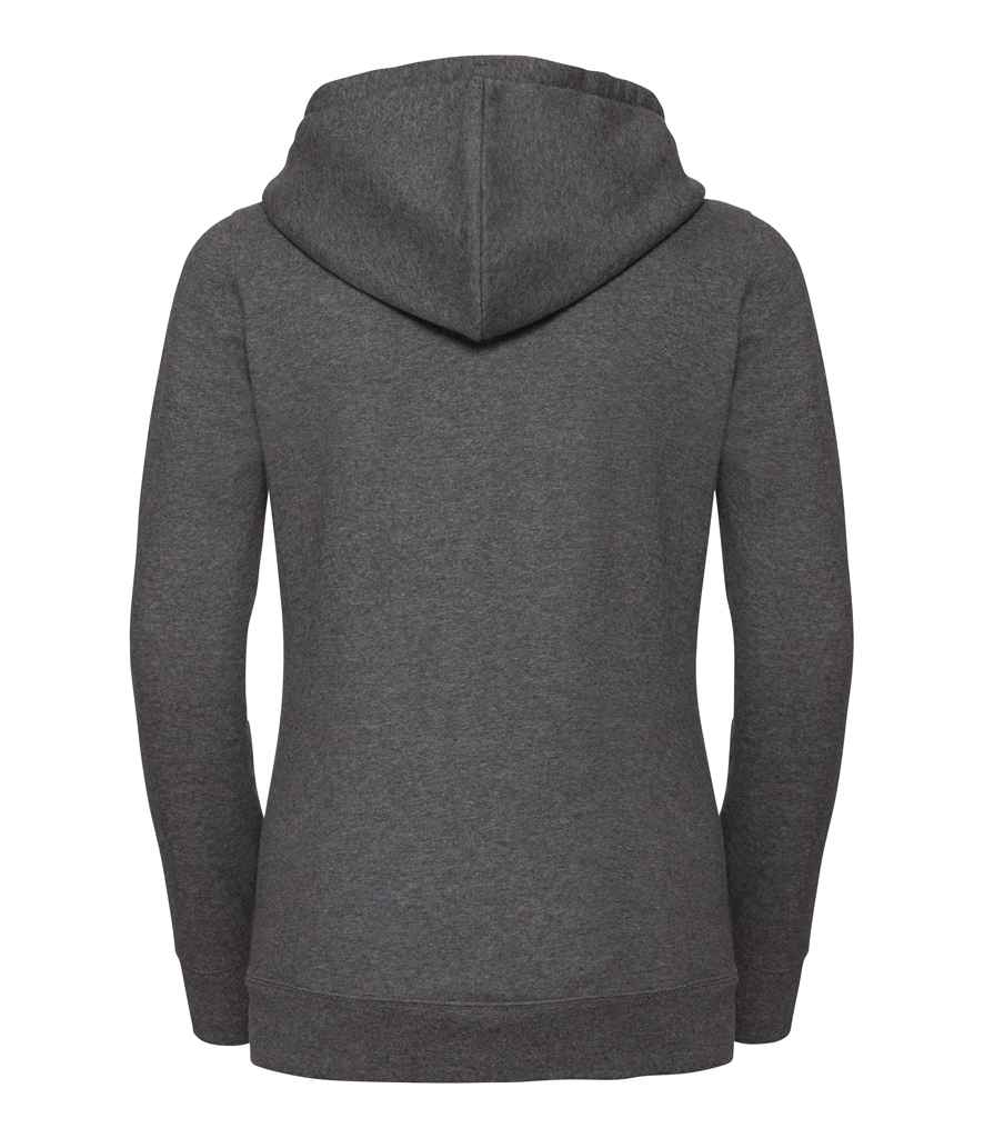 Russell Ladies Authentic Melange Zip Hoodie in by Russell — Custom branded clothing by Print Press, featuring premium embroidery produced in our specialist print lab in the UK.
