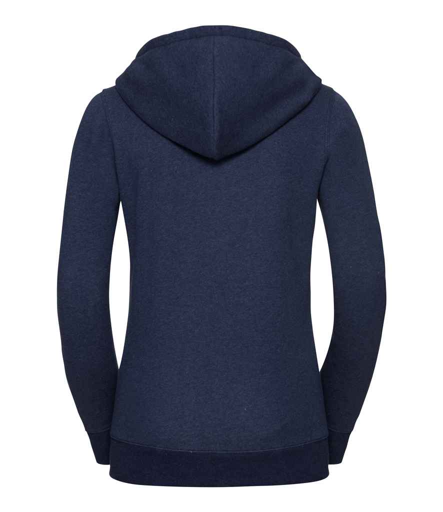 Russell Ladies Authentic Melange Zip Hoodie in by Russell — Custom branded clothing by Print Press, featuring premium embroidery produced in our specialist print lab in the UK.