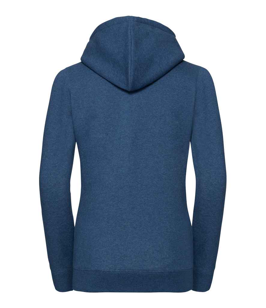 Russell Ladies Authentic Melange Zip Hoodie in by Russell — Custom branded clothing by Print Press, featuring premium embroidery produced in our specialist print lab in the UK.