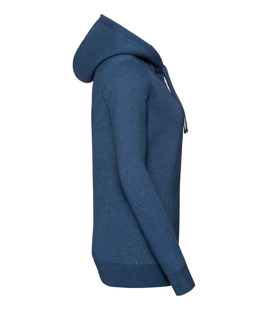Russell Ladies Authentic Melange Zip Hoodie in by Russell — Custom branded clothing by Print Press, featuring premium embroidery produced in our specialist print lab in the UK.