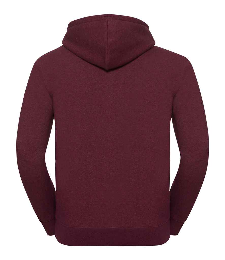 Russell Authentic Melange Zip Hoodie in by Russell — Custom branded clothing by Print Press, featuring premium embroidery produced in our specialist print lab in the UK.