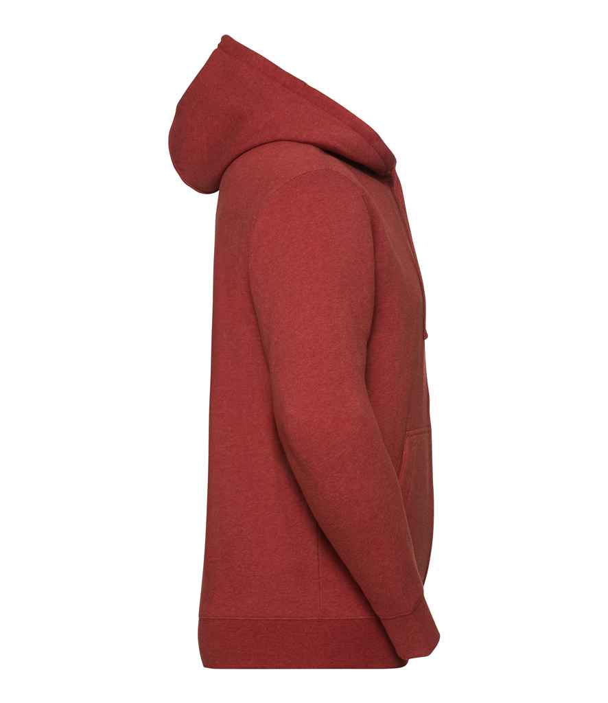 Russell Authentic Melange Zip Hoodie in by Russell — Custom branded clothing by Print Press, featuring premium embroidery produced in our specialist print lab in the UK.