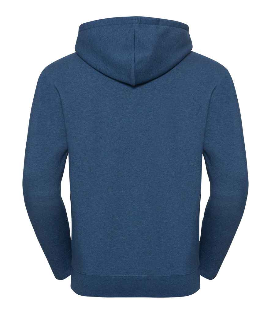 Russell Authentic Melange Zip Hoodie in by Russell — Custom branded clothing by Print Press, featuring premium embroidery produced in our specialist print lab in the UK.