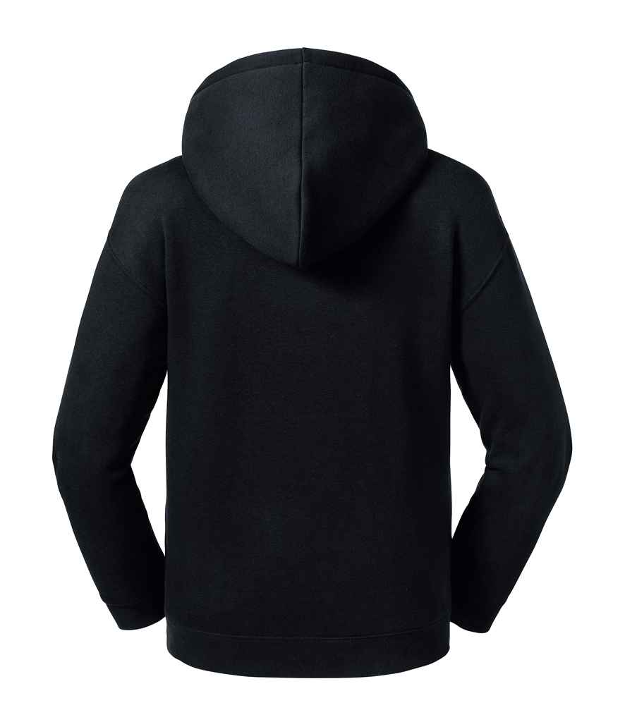 Russell Kids Authentic Hooded Sweatshirt in by Russell — Custom branded clothing by Print Press, featuring premium embroidery produced in our specialist print lab in the UK.