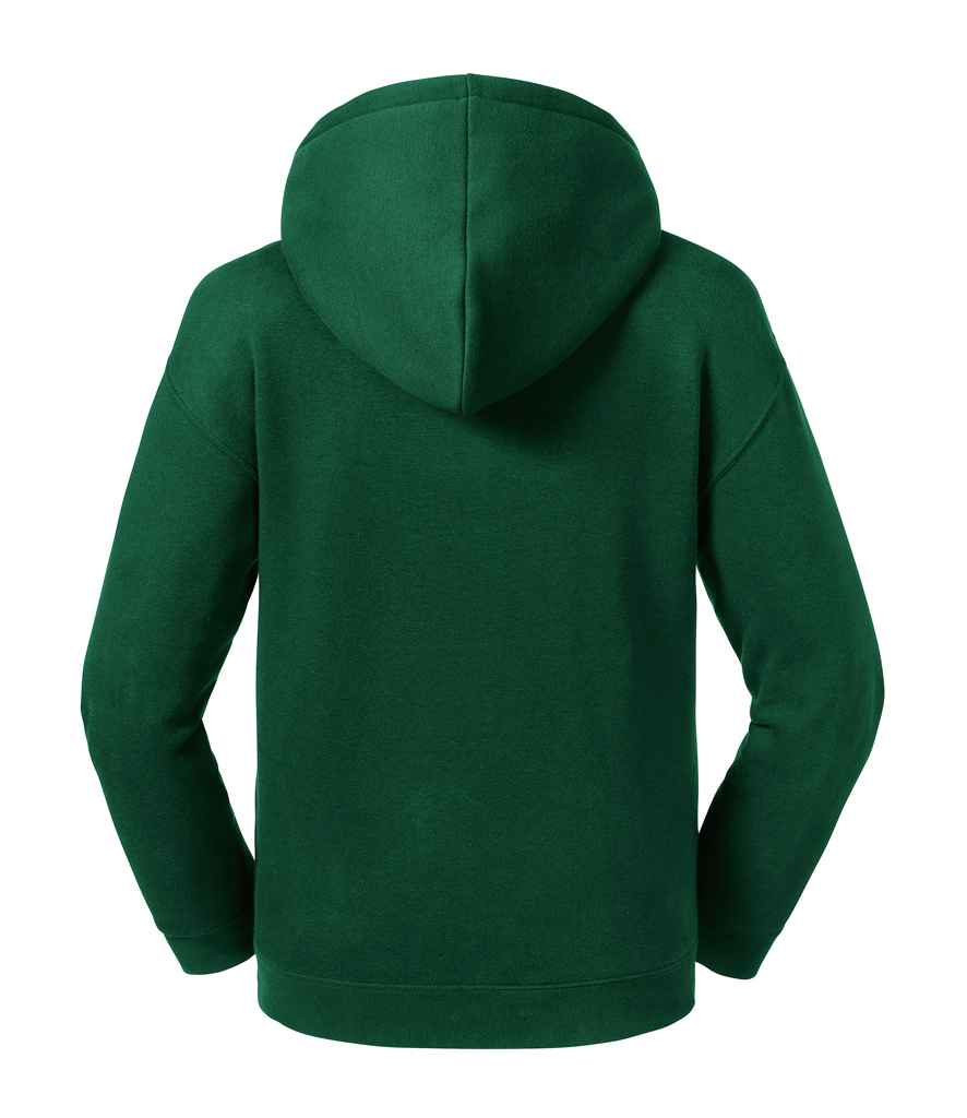 Russell Kids Authentic Hooded Sweatshirt in by Russell — Custom branded clothing by Print Press, featuring premium embroidery produced in our specialist print lab in the UK.