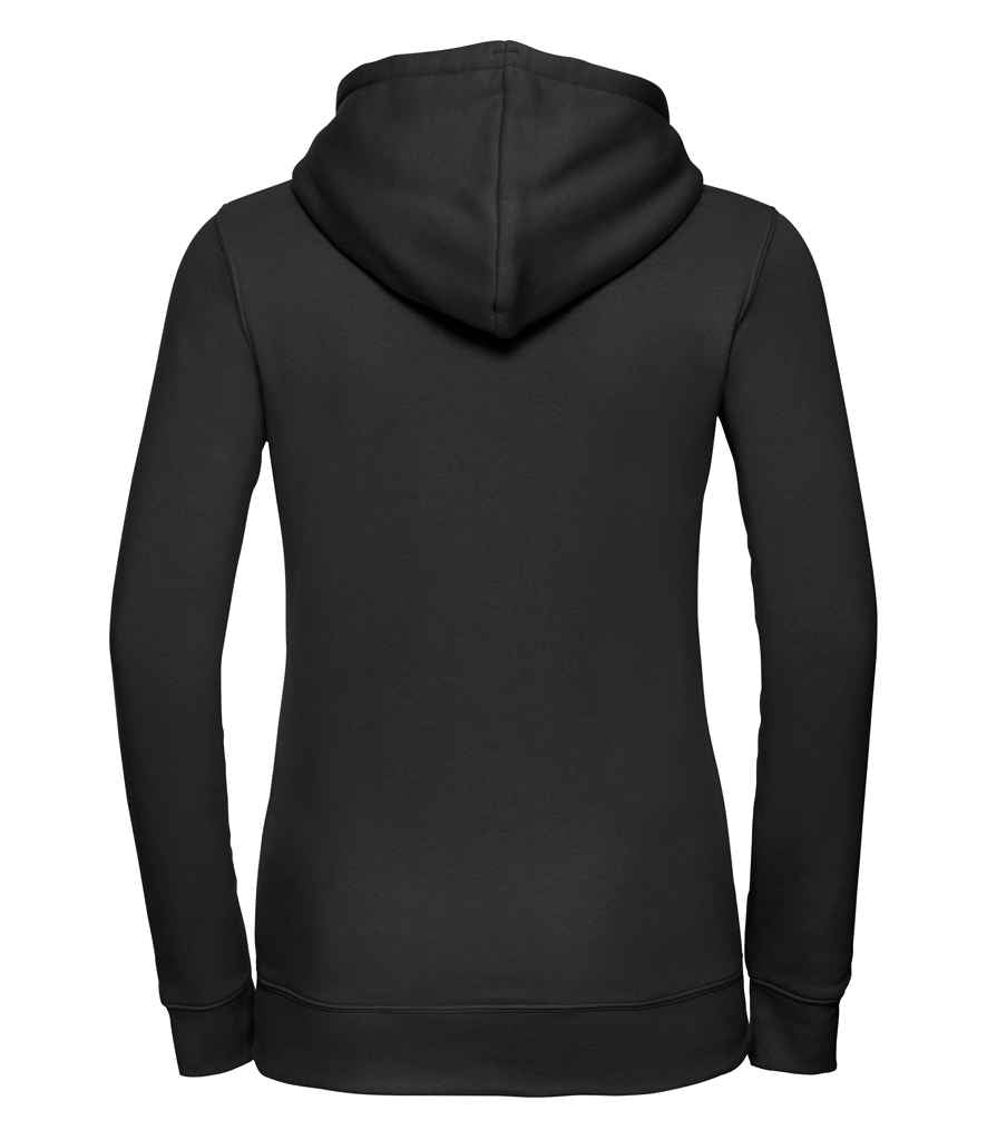 Russell Ladies Authentic Hooded Sweatshirt in by Russell — Custom branded clothing by Print Press, featuring premium embroidery produced in our specialist print lab in the UK.