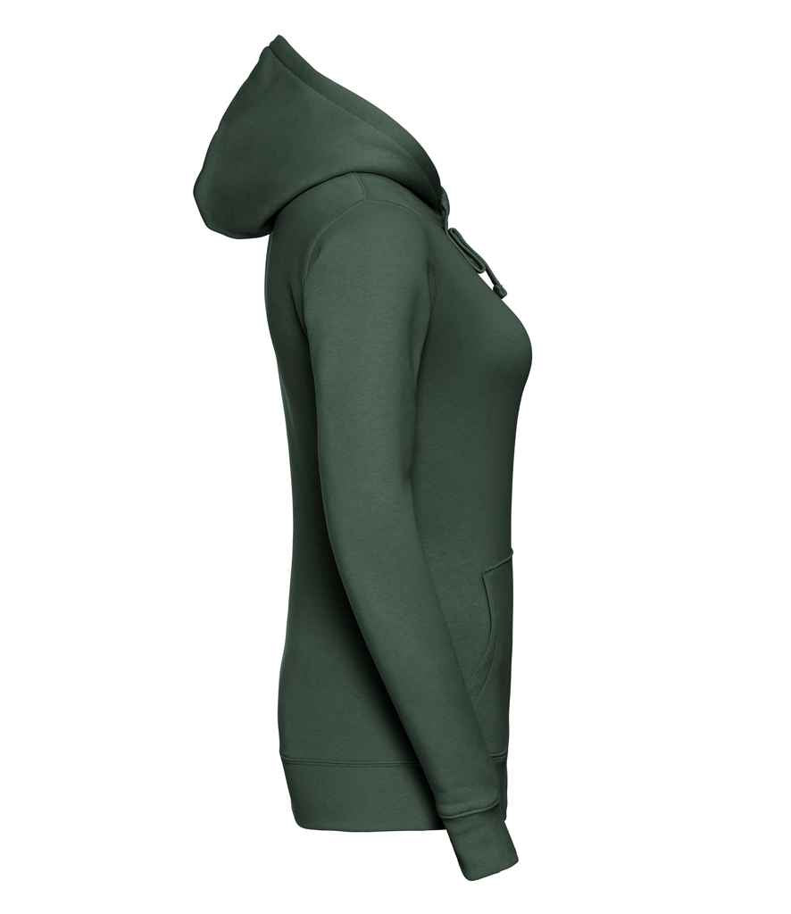Russell Ladies Authentic Hooded Sweatshirt in by Russell — Custom branded clothing by Print Press, featuring premium embroidery produced in our specialist print lab in the UK.