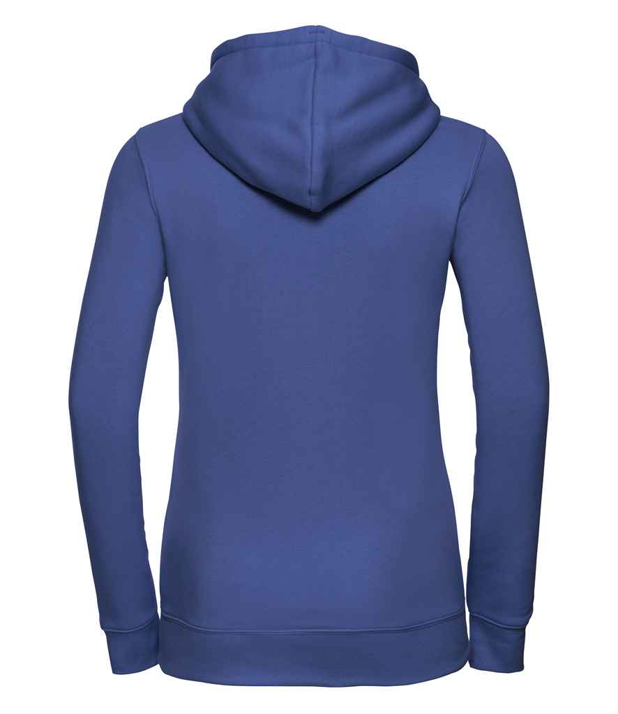 Russell Ladies Authentic Hooded Sweatshirt in by Russell — Custom branded clothing by Print Press, featuring premium embroidery produced in our specialist print lab in the UK.