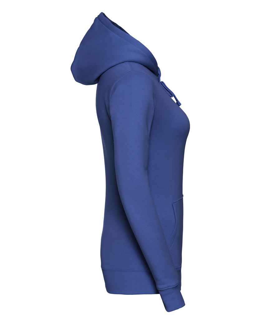 Russell Ladies Authentic Hooded Sweatshirt in by Russell — Custom branded clothing by Print Press, featuring premium embroidery produced in our specialist print lab in the UK.