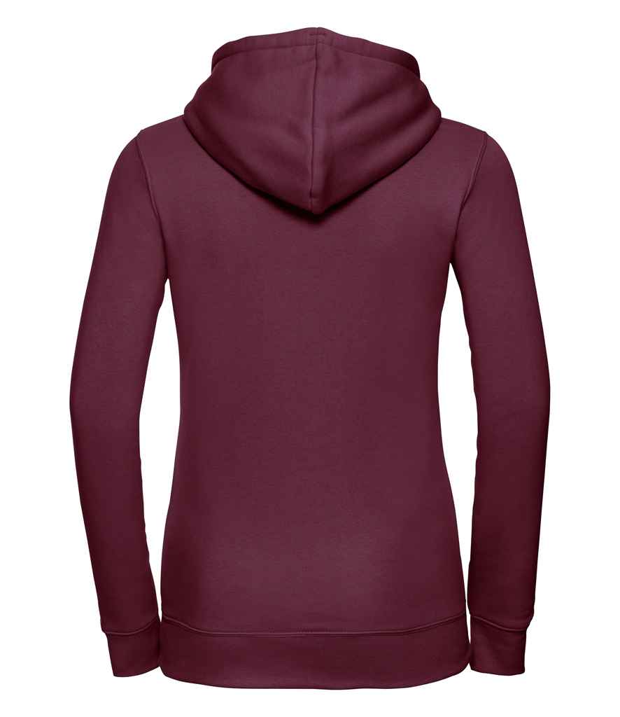 Russell Ladies Authentic Hooded Sweatshirt in by Russell — Custom branded clothing by Print Press, featuring premium embroidery produced in our specialist print lab in the UK.