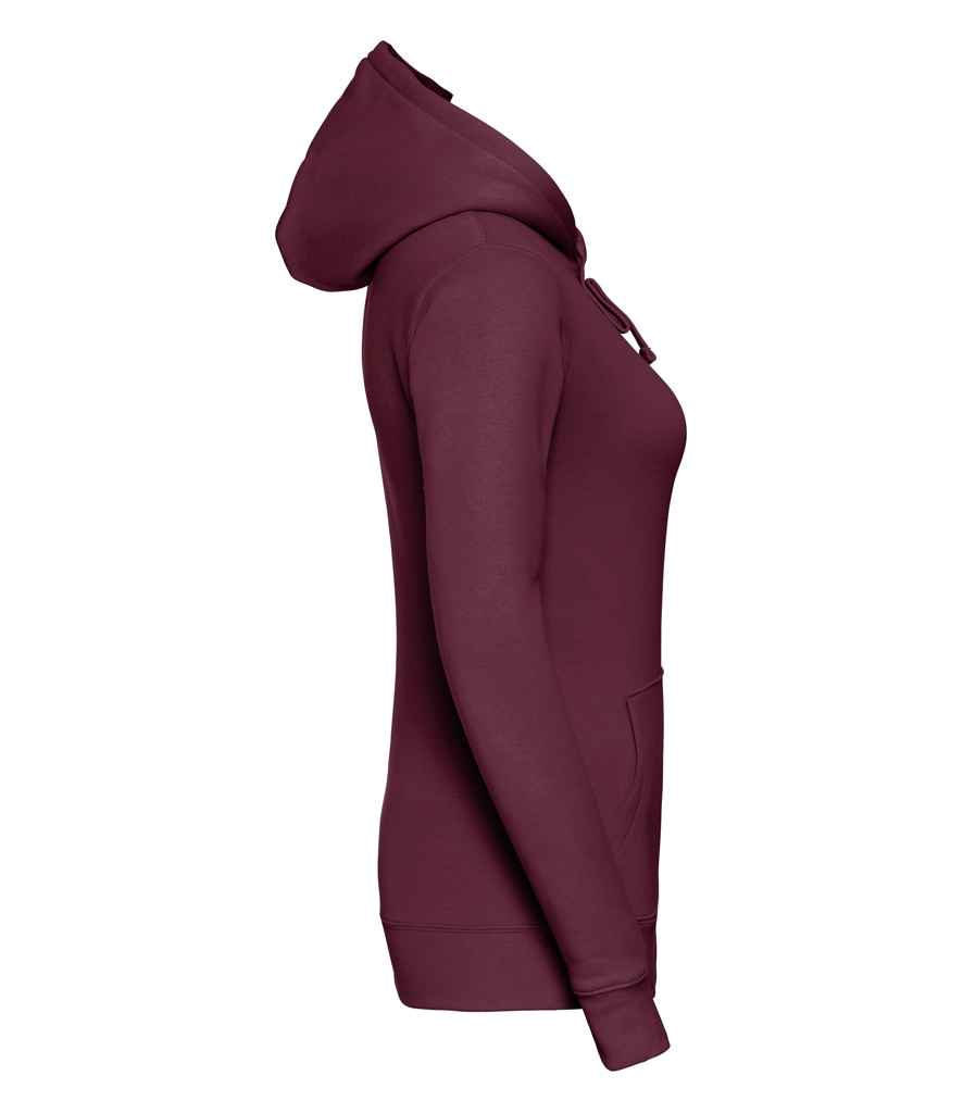 Russell Ladies Authentic Hooded Sweatshirt in by Russell — Custom branded clothing by Print Press, featuring premium embroidery produced in our specialist print lab in the UK.