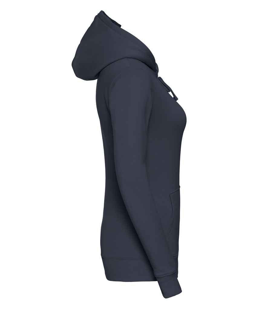 Russell Ladies Authentic Hooded Sweatshirt in by Russell — Custom branded clothing by Print Press, featuring premium embroidery produced in our specialist print lab in the UK.
