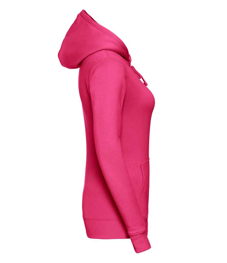 Russell Ladies Authentic Hooded Sweatshirt in by Russell — Custom branded clothing by Print Press, featuring premium embroidery produced in our specialist print lab in the UK.