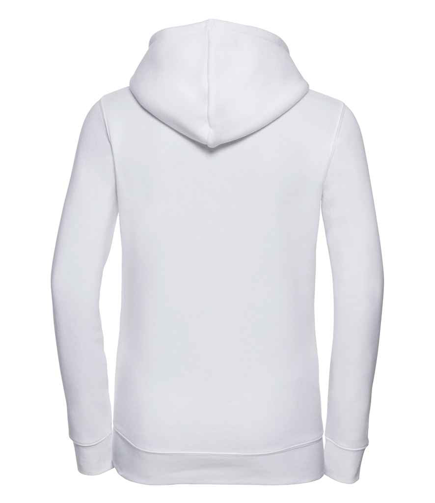 Russell Ladies Authentic Hooded Sweatshirt in by Russell — Custom branded clothing by Print Press, featuring premium embroidery produced in our specialist print lab in the UK.
