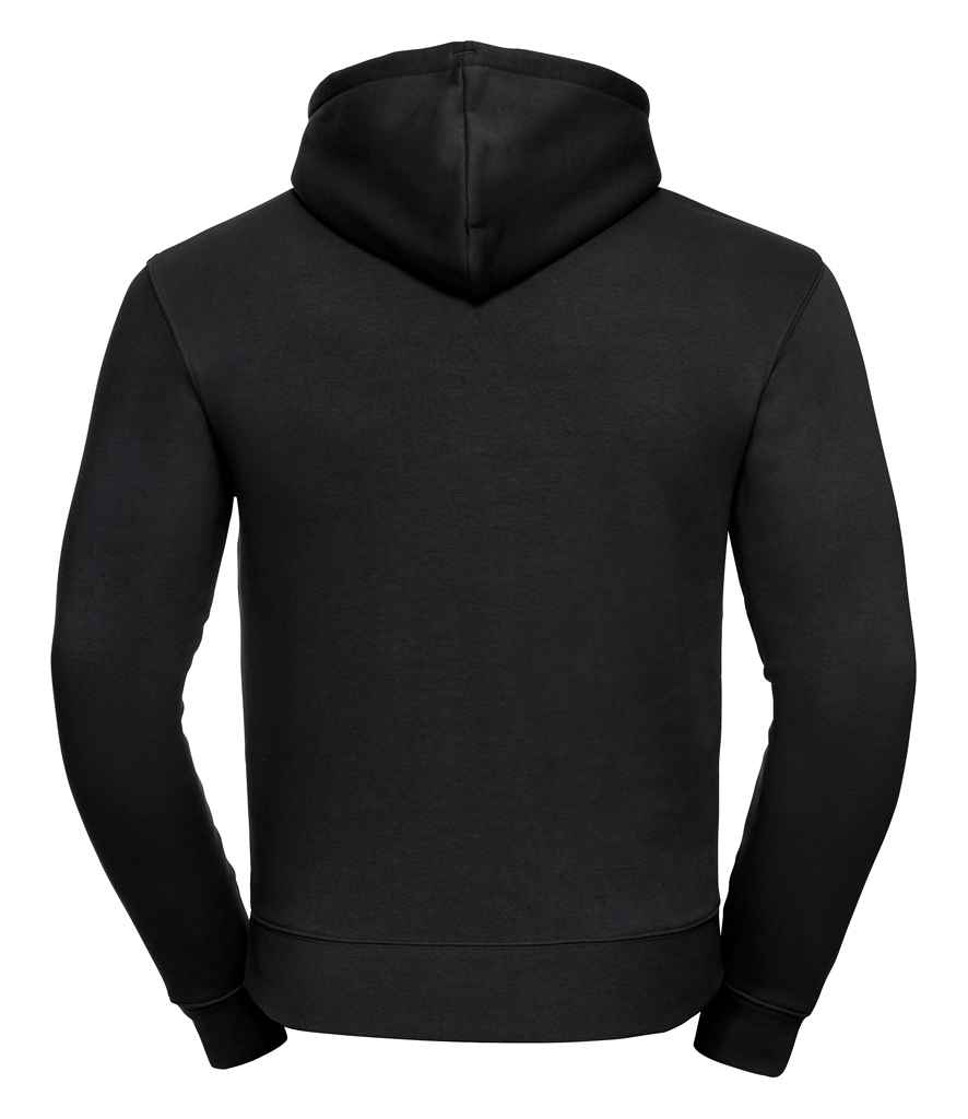 Russell Authentic Hooded Sweatshirt in by Russell — Custom branded clothing by Print Press, featuring premium embroidery produced in our specialist print lab in the UK.
