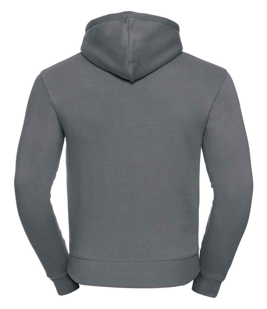 Russell Authentic Hooded Sweatshirt in by Russell — Custom branded clothing by Print Press, featuring premium embroidery produced in our specialist print lab in the UK.
