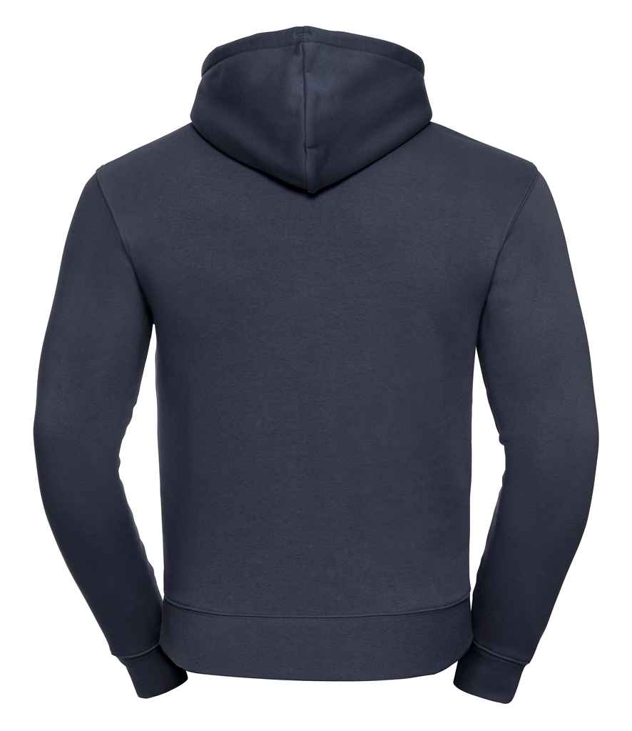Russell Authentic Hooded Sweatshirt in by Russell — Custom branded clothing by Print Press, featuring premium embroidery produced in our specialist print lab in the UK.