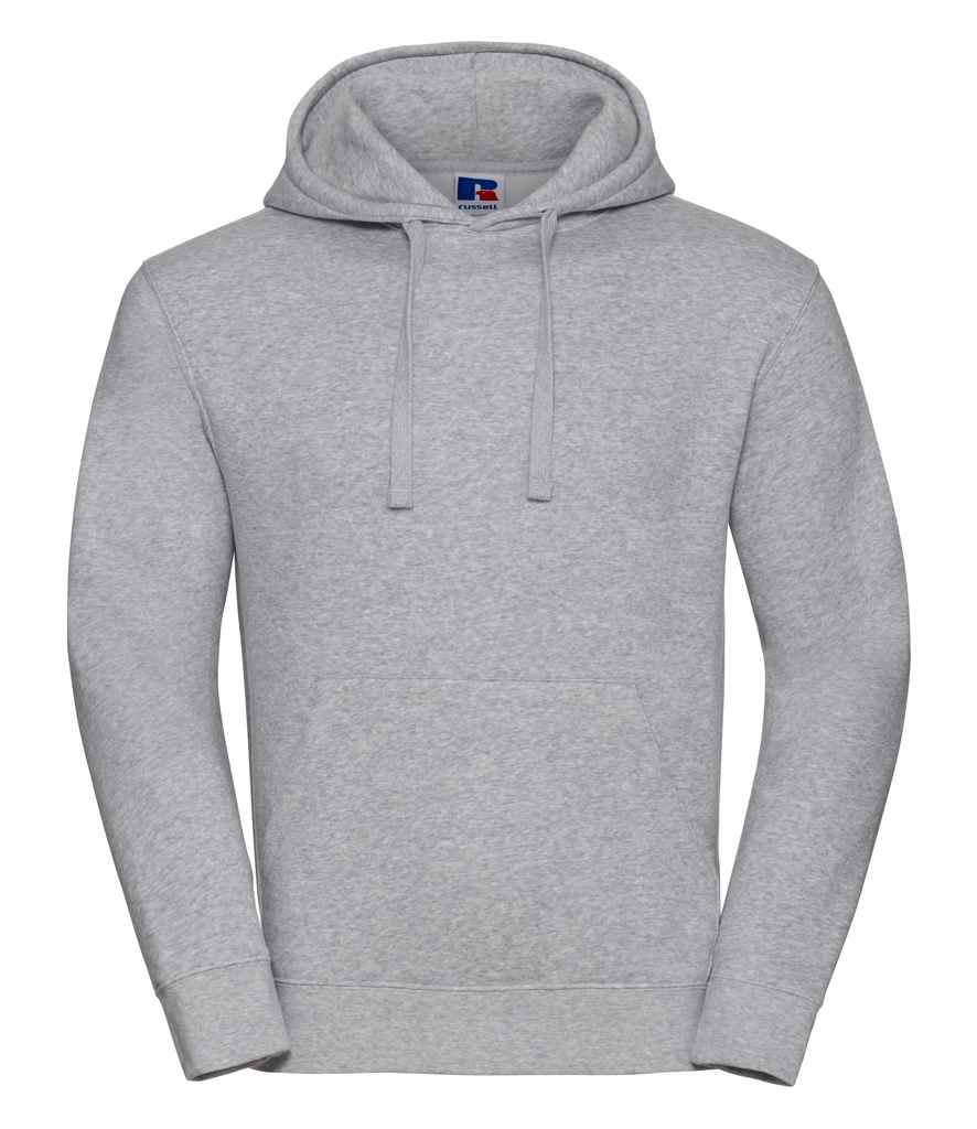 Russell Authentic Hooded Sweatshirt in by Russell — Custom branded clothing by Print Press, featuring premium embroidery produced in our specialist print lab in the UK.