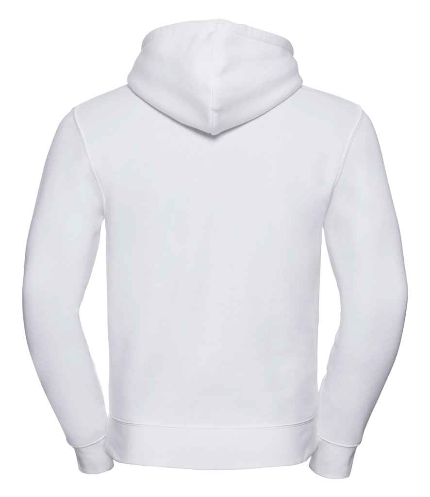 Russell Authentic Hooded Sweatshirt in by Russell — Custom branded clothing by Print Press, featuring premium embroidery produced in our specialist print lab in the UK.