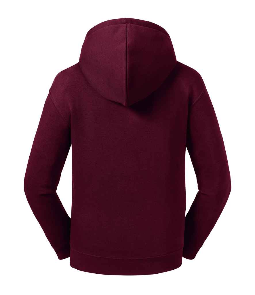 Russell Kids Authentic Zip Hooded Sweatshirt in by Russell — Custom branded clothing by Print Press, featuring premium embroidery produced in our specialist print lab in the UK.