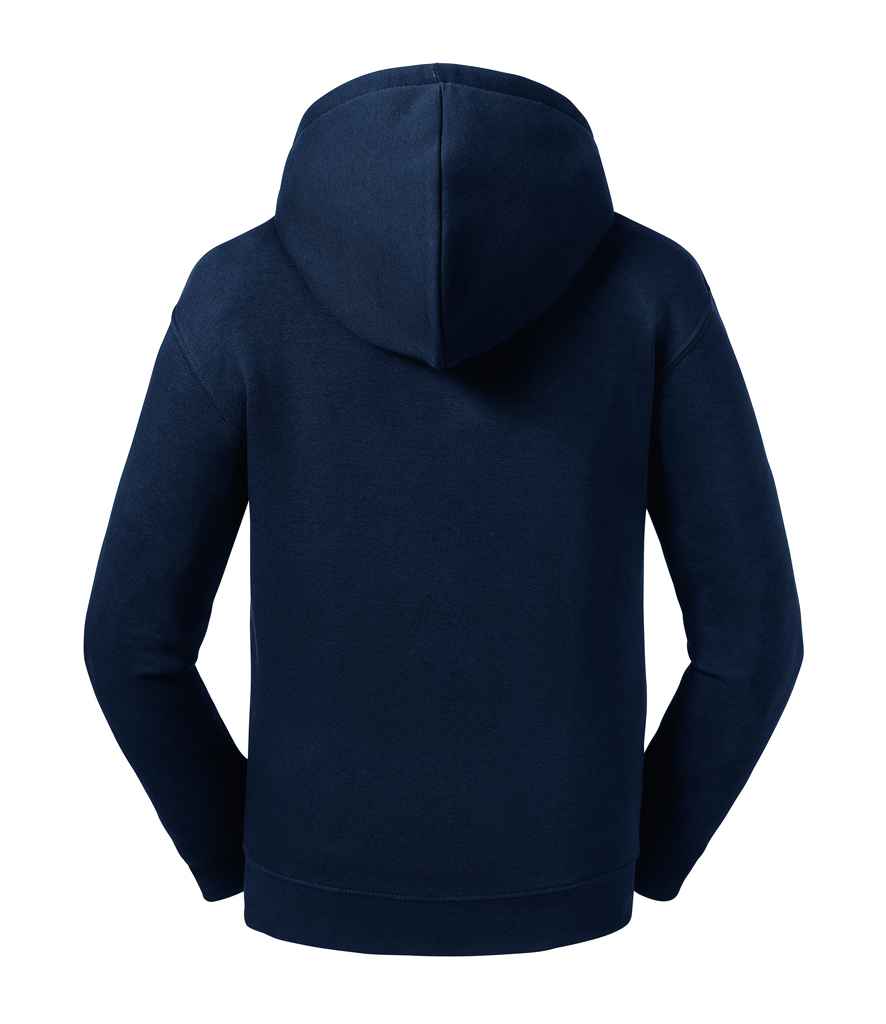 Russell Kids Authentic Zip Hooded Sweatshirt in by Russell — Custom branded clothing by Print Press, featuring premium embroidery produced in our specialist print lab in the UK.