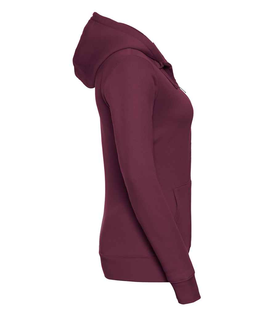 Russell Ladies Authentic Zip Hooded Sweatshirt in by Russell — Custom branded clothing by Print Press, featuring premium embroidery produced in our specialist print lab in the UK.