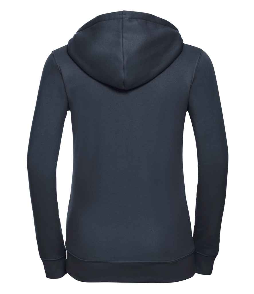 Russell Ladies Authentic Zip Hooded Sweatshirt in by Russell — Custom branded clothing by Print Press, featuring premium embroidery produced in our specialist print lab in the UK.