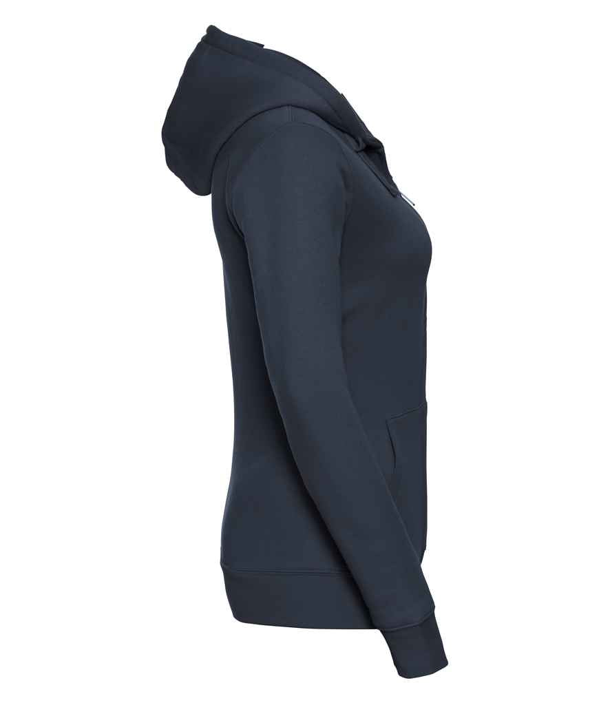 Russell Ladies Authentic Zip Hooded Sweatshirt in by Russell — Custom branded clothing by Print Press, featuring premium embroidery produced in our specialist print lab in the UK.