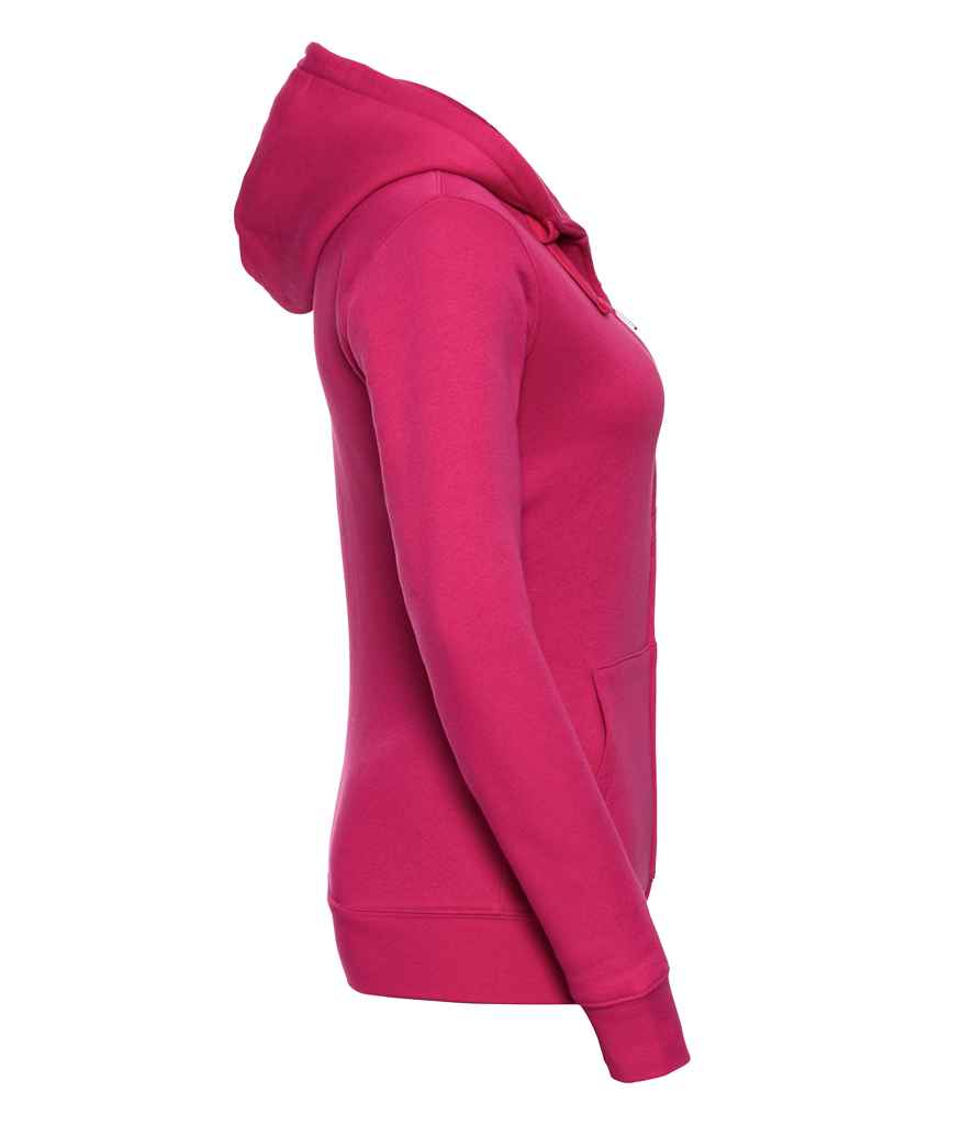 Russell Ladies Authentic Zip Hooded Sweatshirt in by Russell — Custom branded clothing by Print Press, featuring premium embroidery produced in our specialist print lab in the UK.