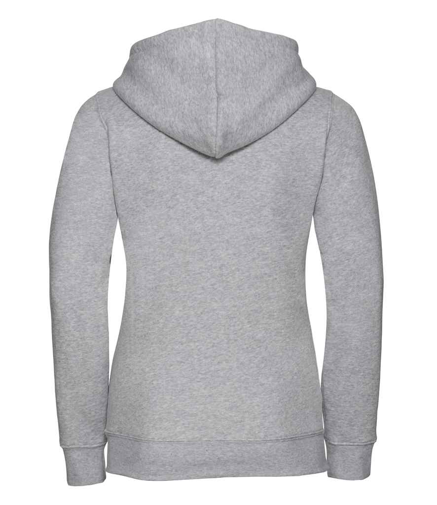 Russell Ladies Authentic Zip Hooded Sweatshirt in by Russell — Custom branded clothing by Print Press, featuring premium embroidery produced in our specialist print lab in the UK.
