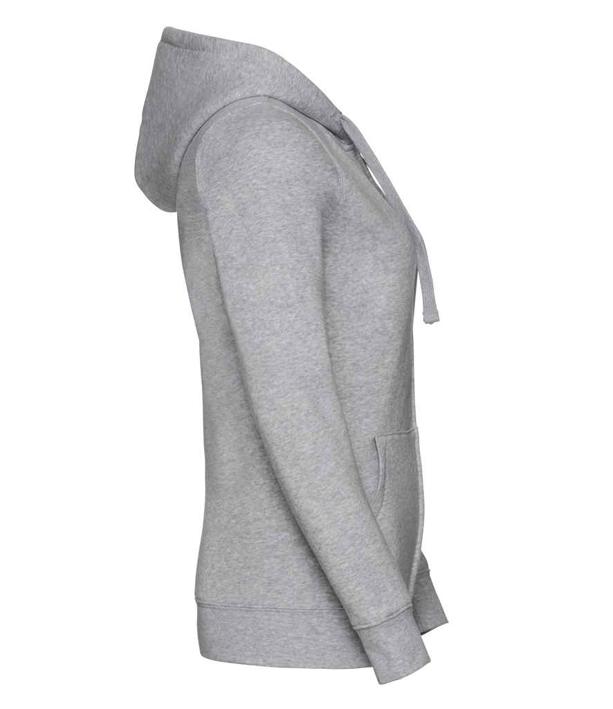 Russell Ladies Authentic Zip Hooded Sweatshirt in by Russell — Custom branded clothing by Print Press, featuring premium embroidery produced in our specialist print lab in the UK.
