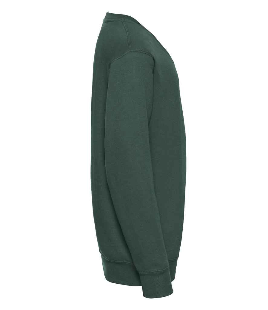 Russell Schoolgear Kids V Neck Sweatshirt in by Russell — Custom branded clothing by Print Press, featuring premium embroidery produced in our specialist print lab in the UK.
