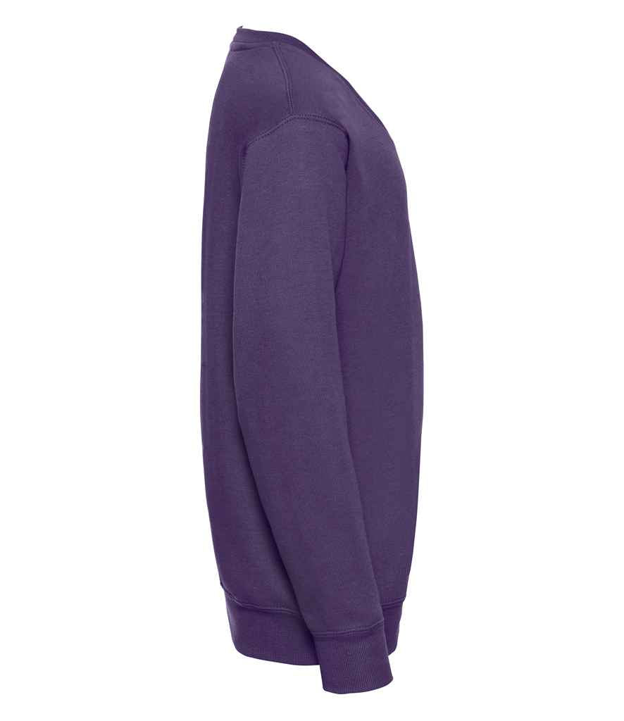Russell Schoolgear Kids V Neck Sweatshirt in by Russell — Custom branded clothing by Print Press, featuring premium embroidery produced in our specialist print lab in the UK.