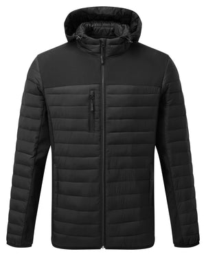 Tuffstuff Hatton Jacket in BLACK by TUFFSTUFF — Custom branded clothing by Print Press, featuring premium embroidery produced in our specialist print lab in the UK.