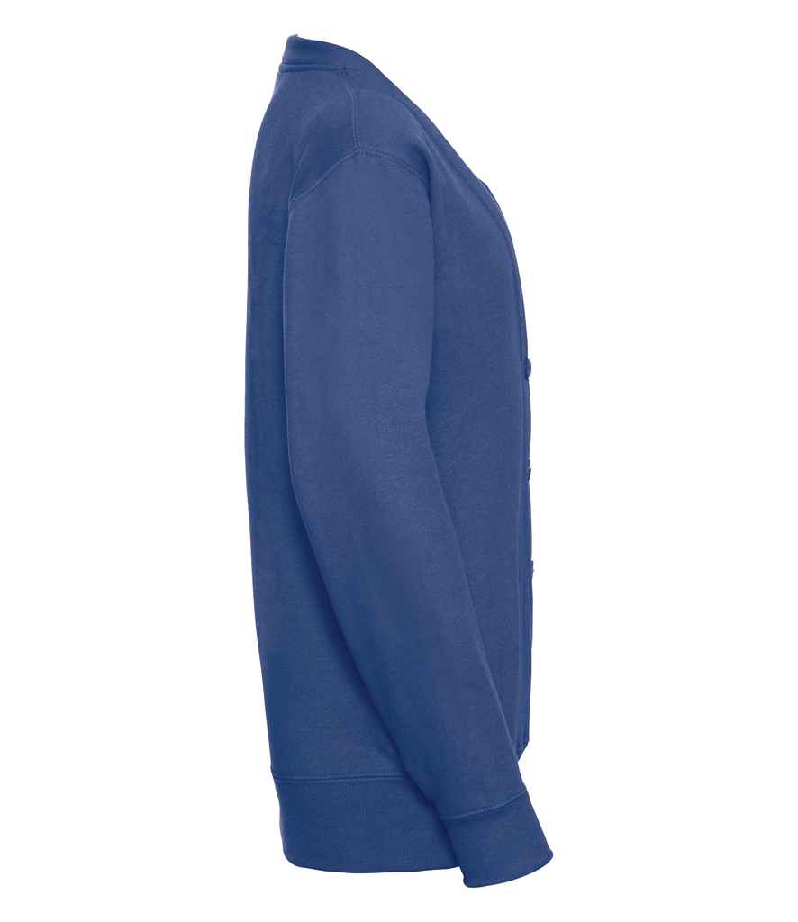 Russell Schoolgear Kids Sweat Cardigan in by Russell — Custom branded clothing by Print Press, featuring premium embroidery produced in our specialist print lab in the UK.