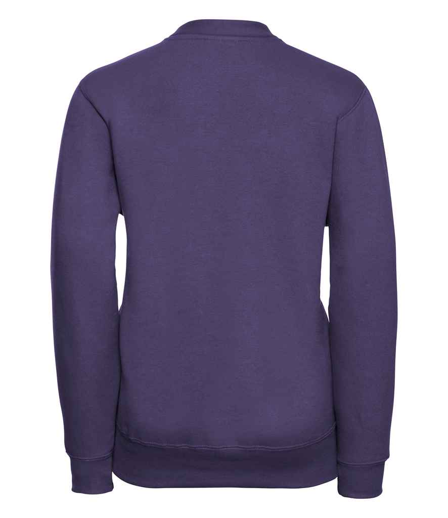 Russell Schoolgear Kids Sweat Cardigan in by Russell — Custom branded clothing by Print Press, featuring premium embroidery produced in our specialist print lab in the UK.